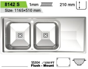 سینک فانتزی تو کار کن مدل 8142-s
