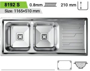 سینک فانتزی تو کار کن مدل 8192-s