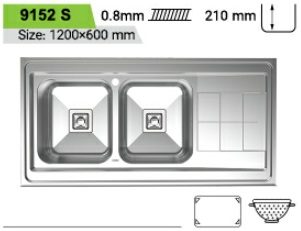 سینک روکار کن مدل s-9152