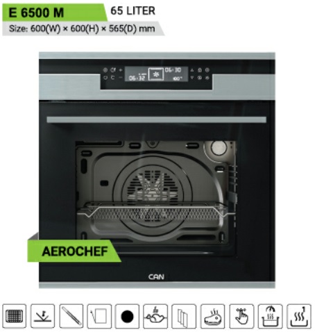 فر توکار کن مدل can-E6500 m