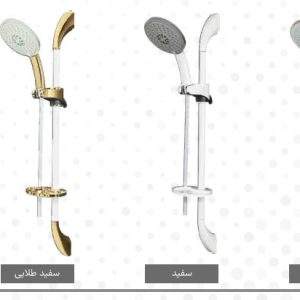 شیرآلات کرومات علم دوش یونیکا مدل آلفا