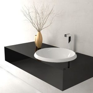 چینی گلسار سنگ روکابینتی مدل گلوری