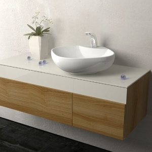چینی گلسار سنگ روکابینتی مدل لومینوس کنار