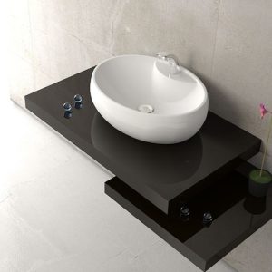 چینی گلسار سنگ روکابینتی مدل پلاتوس