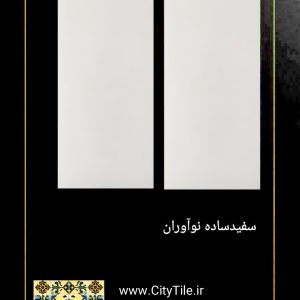 سرامیک نوآوران سفید ساده 60*30 براق