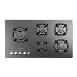 استیل البرز گاز رومیزی 5 شعله شیشه ای مدل G5957-i