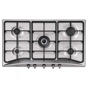 استیل البرز گاز رومیزی 5 شعله استیل مدل S5904