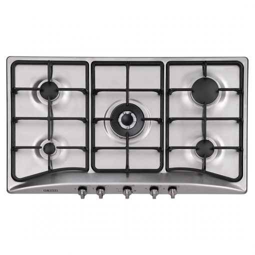 استیل البرز گاز رومیزی 5 شعله استیل مدل S5904